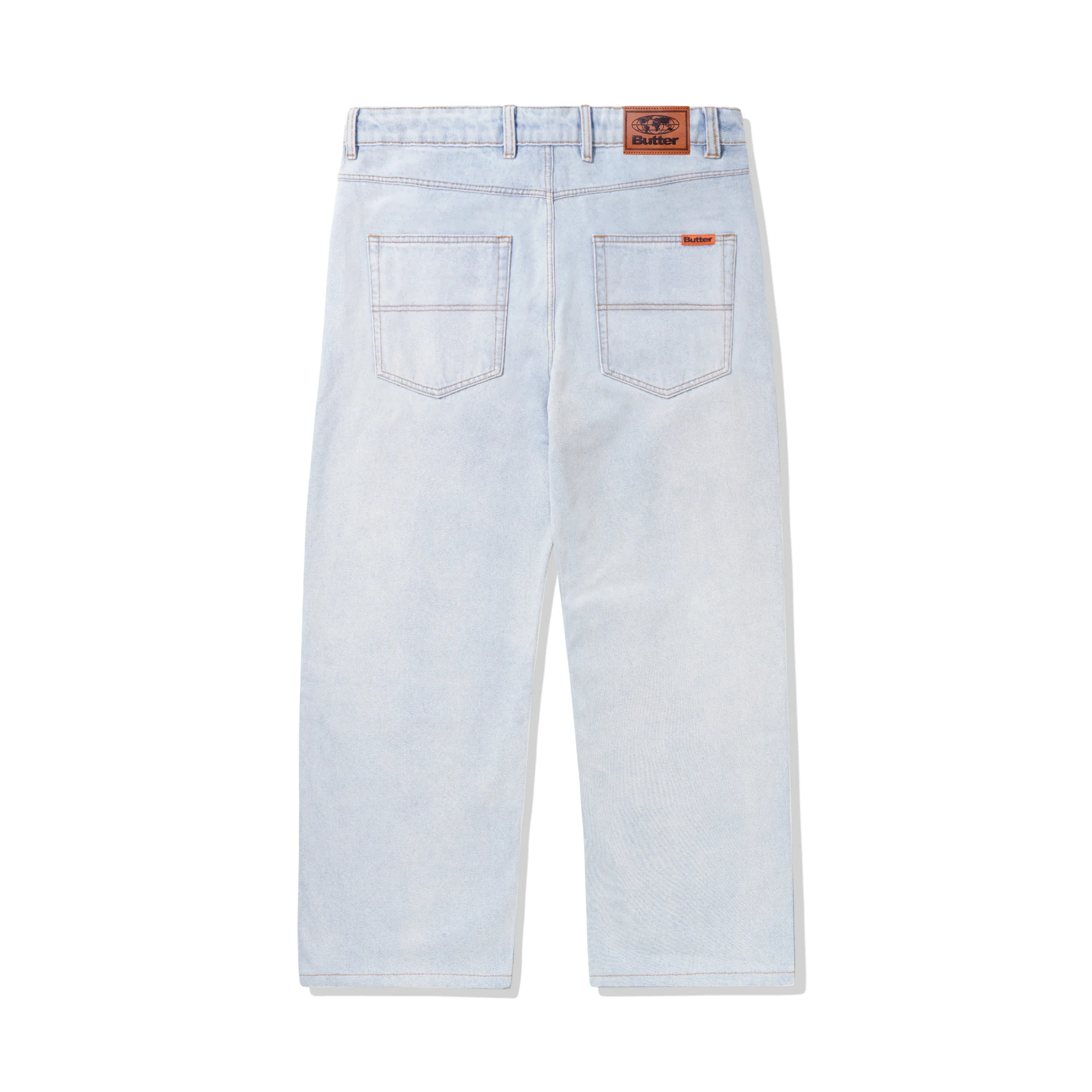 Relaxed Denim Jeans, Light Blue  